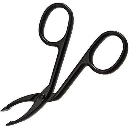 Ruostumattomasta teräksestä valmistetut kulmakarvatyyliset pinsetit, saksipinssetit, suorat ja terävät, ammattimaiset nyppimiseen, meikkiin ja 