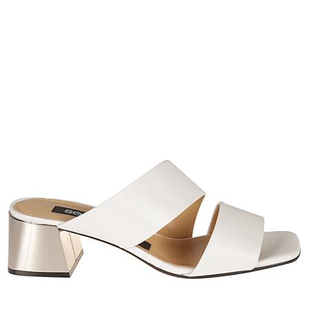 Sergio Rossi Sandalen , Wit , Dames , Maat: 38 EU