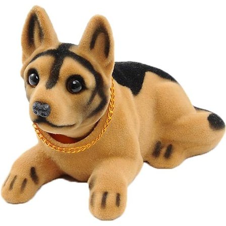 Dashboard Hoved Hunde Nikkende Hoveder Bil Dash Ornamenter Hvalp til Bil