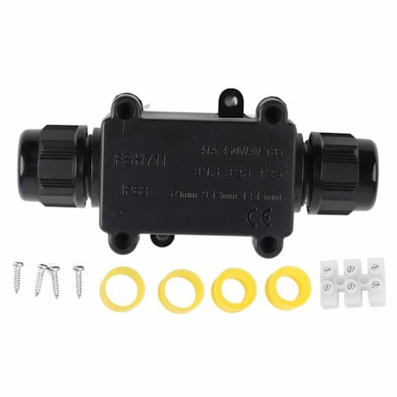 IP68 Vandtæt 2-vejs Samledåse Udendørs Underjordisk Kabel Linje Beskyttelse Konnektor