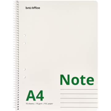 Linjert A4-notatblokk