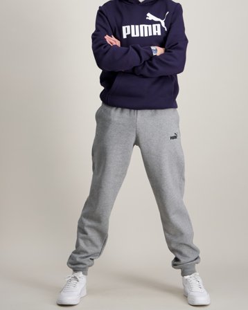 Puma ESS No. 1 Logo Sweatpants FL B Grå Bukser Dreng - Kids Brand Store