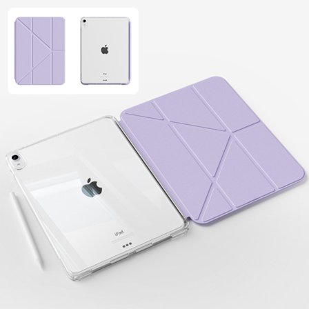 Fodral för iPad 789 10,2-tum Lila Ingen Pennhållare Avtagbar Vikning