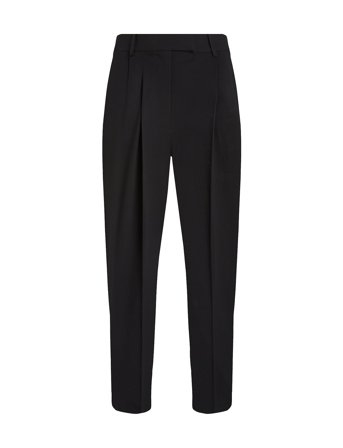 Lw Bi-Stretch Tapered Pants Black Tommy Hilfiger