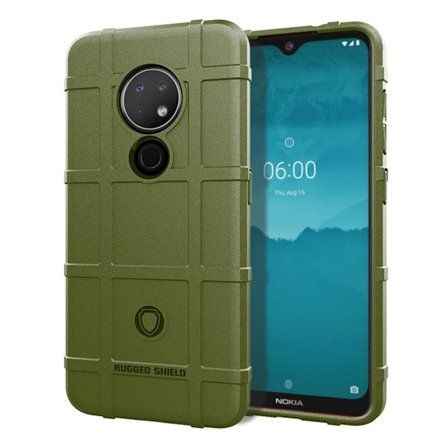 Rugged Shield Nokia 6.2 kuoret - Vihreä