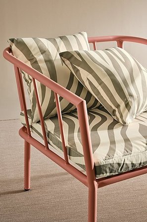 Jotex - Kissen-set Sessel Khakifarbenes Zebra - MENTON - Kaufe Polster und Stuhlkissen bei Jotex