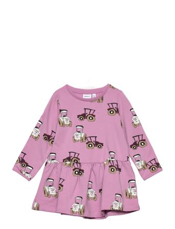 Nmfneffi Ls Sweat Dress Bru Patterned Name It