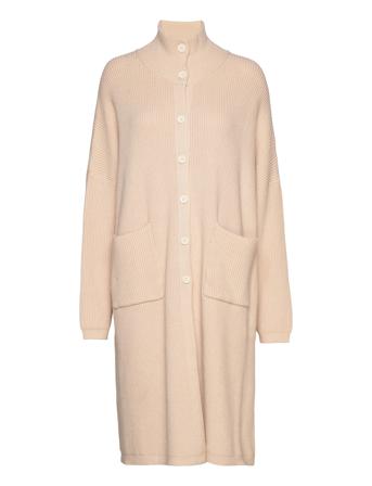 Valley Rib Cardigan Neuletakki Beige Moshi Moshi Mind