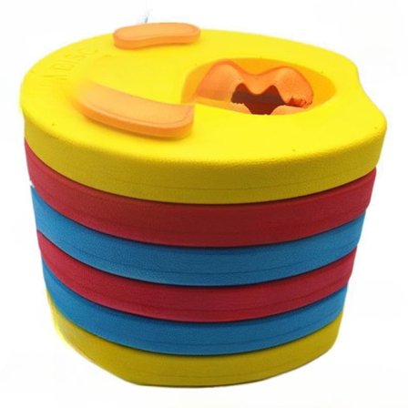 Barnsimningsarmband, Armringar Simflytdiskar Avtagbara, för Barn i Åldern 3-8, upp till Armomkrets 16 cm/6,3 tum