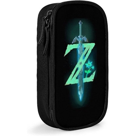 KEROTA Legend of Zelda Penal Pennal Veske Marker Ting Skole Skrivesaker Organizer med Slitesterke Glidelåser Morsom Passer for skole, kontor