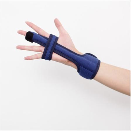 Fingerskinner, 1 fast fingerskinne justerbar fingersupport egnet