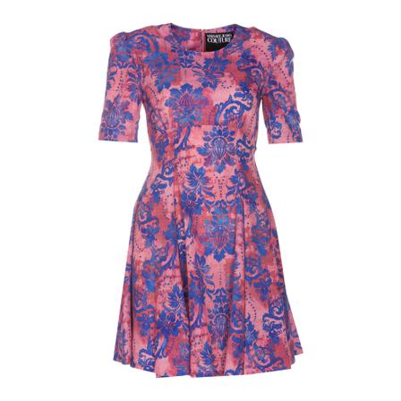 Versace Jeans Couture Short Dresses , Paars , Dames , Maat: L