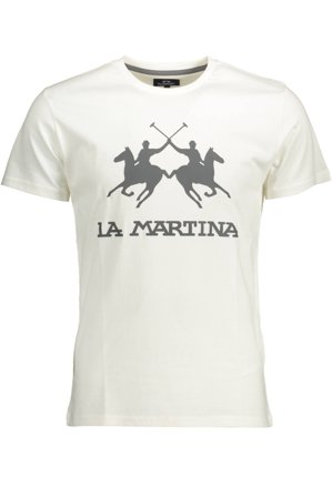 La Martina T-shirt Maniche Corte Uomo Bianco