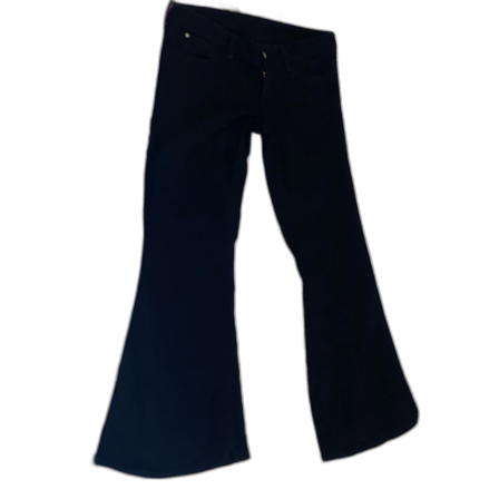 Svarta bootcut jeans