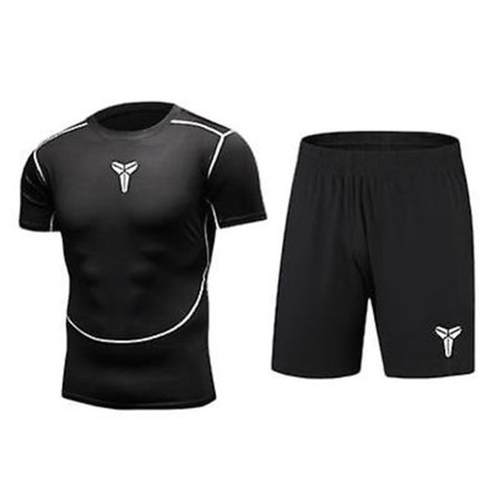 Träningsset Löpning Tights Herr Gym Sportkläder