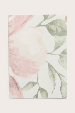 Newbie | Tapetprøve Flower Garden - Mural | Beige