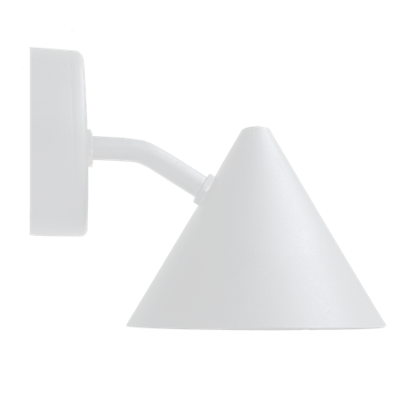 Westal Tratt Micro Veggarmatur GU10, uten lyskilde Hvit, Belysning