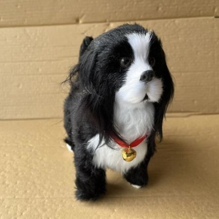 Robot Hund Leker Interaktiv Elektronisk Plysj Valp Lydkontroll Teddy Gå Bjeffe Med Musikk Berøringskontroll Robotdyr