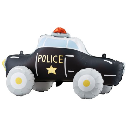 Stående Folieballong Politibil