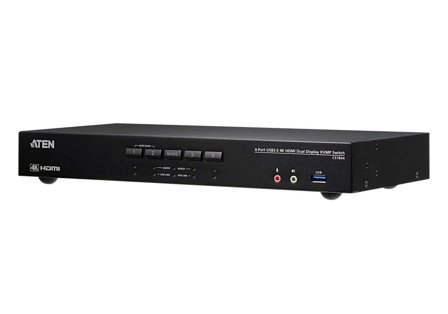 ATEN N CS1844 KVMP Switch - KVM / audio / USB switch - 4 x KVM / audio / USB - 1 local user - desktop - for VanCryst VS184B
