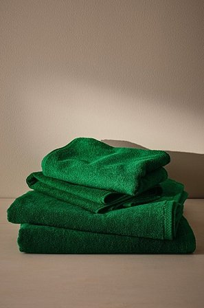 Jotex - Handtuch-set 4er-pack Grün - DARCY - Kaufe Handtücher bei Jotex