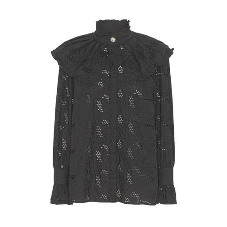 Custommade Shirts Sort, Dame Skjorter