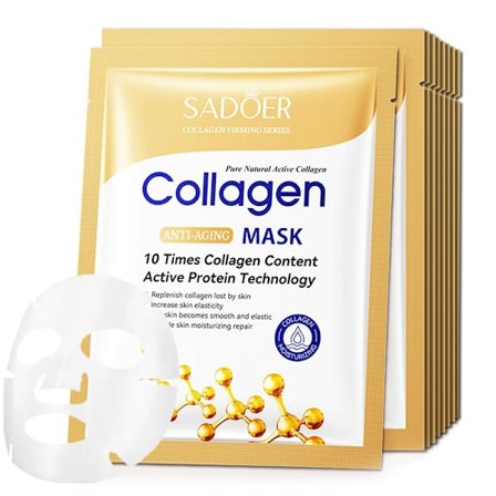 10 stk Biodance Bio-Collagen Real Deep Mask – Collagen Sheet Face Overnight Mask
