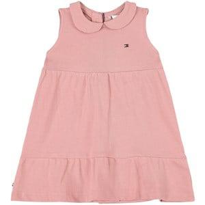 Kids - Tommy Hilfiger Branded Baby Dress Broadway Pink - Dresses - 74 cm - Pink - Mädchen