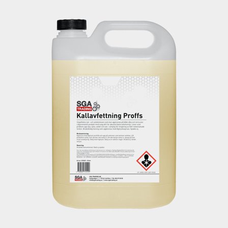 Desengordurante a frio SGA Proffs, pronto a usar, 5 litros