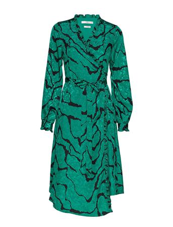 Aylingz Wrap Dress Ma19 Green Gestuz