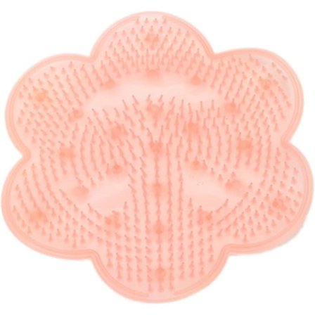 Suihkun jalkamassagen pesuaineen matto liukumaton kylpyammeen jalkakuorinta silikoni laiska kylpyammeen hierontatyyny sininen