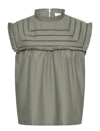 Noella Kama Blouse - Green - XL