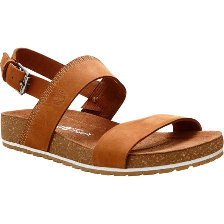 Timberland Women's Malibu Waves Ankle Strap Sandal Women sandals Brown 36