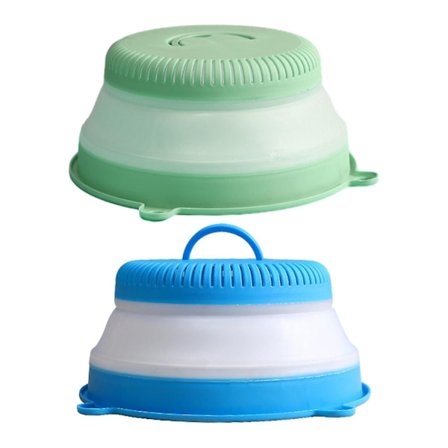 2 st Professionella Frukter Restaurang Dräneringskorg Mat Skydd För Mikrovågsugn