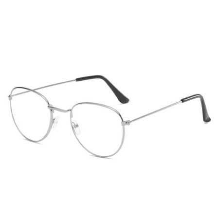 Runde briller uten styrkesølv