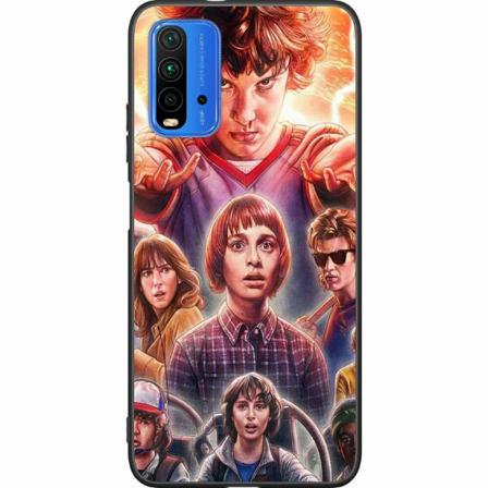 Xiaomi Redmi 9t Svart Skal Stranger Things