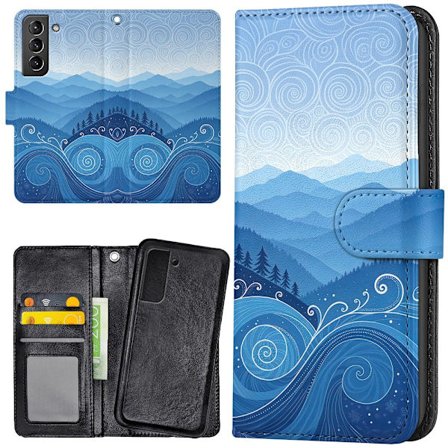 Samsung Galaxy S21 Plus - Mobilcover/Etui Cover Blue Hills
