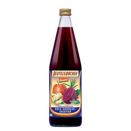 Beutelsbacher Æble-Rødbedesaft Ø 750 ml, Helse & Madvarer, Drikkevarer, Saft, Juice & Iste