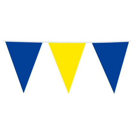Jumbo Vimpelgirlang Gul & Blå