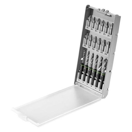 Festool BKS SYS3 D3-8 K CE/W Borr- och bitssats 18 delar, Maskintillbehör & förbrukning