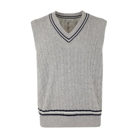 Brunello Cucinelli Long Sleeves Turtle Neck Sweater Grå, Herre
