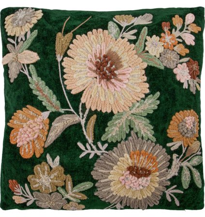 House Doctor Bota Putetrekk Håndlaget Grønn_50x50