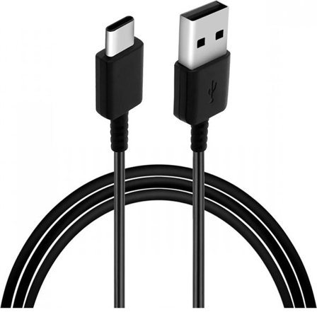Samsung EP-DR140ABE USB-A - USB-C-kabel 0,8 m (bulk - udskiftningsemballage) - Sort