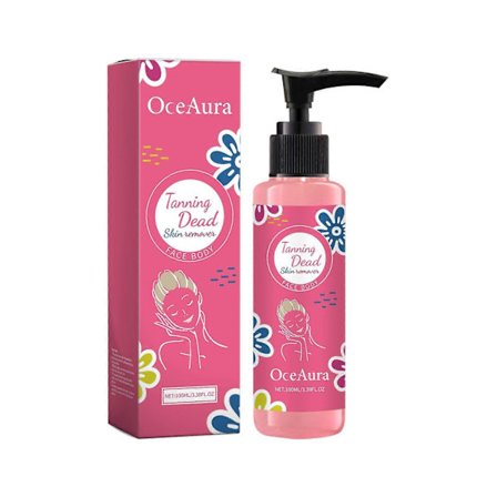 Oceaura Kroppsrengörings Exfolierande Gel Är Delikat, Mjuk Och Ger Huden Lyster. Det Är En Mild Exfolierande Gel För Kroppen
