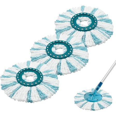 3-pak Erstatningsmoppehoveder - Erstatningsmoppehoveder - Moppehoveder - Erstatningsmikrofiber