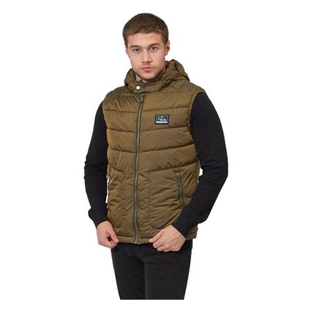 YES ZEE Coats Brun, Herre Veste, Størrelse: 3XL
