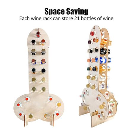 Trevinhylle for Bachelorfest - Dekor til Skap