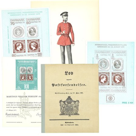 Danmark - Posthistorisk mappe