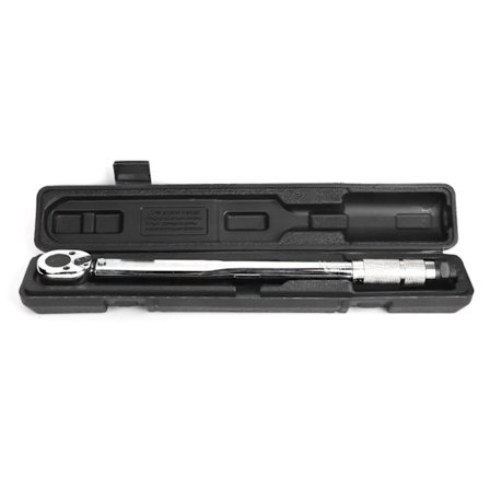 1/2in 28-210Nm momentnøkkel Høy presisjon forhåndsinnstilt skralle Skiftenøkkel Bilreparasjon Verktøy Med tilbehør 1/2in Festing