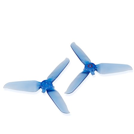 4st 3 Leaf Props Micro Whoop Drone Fan för Tiny Whoop FPV Racing Like Meteor Quadcopter 4,6 tums 3-bladig propellerpropeller